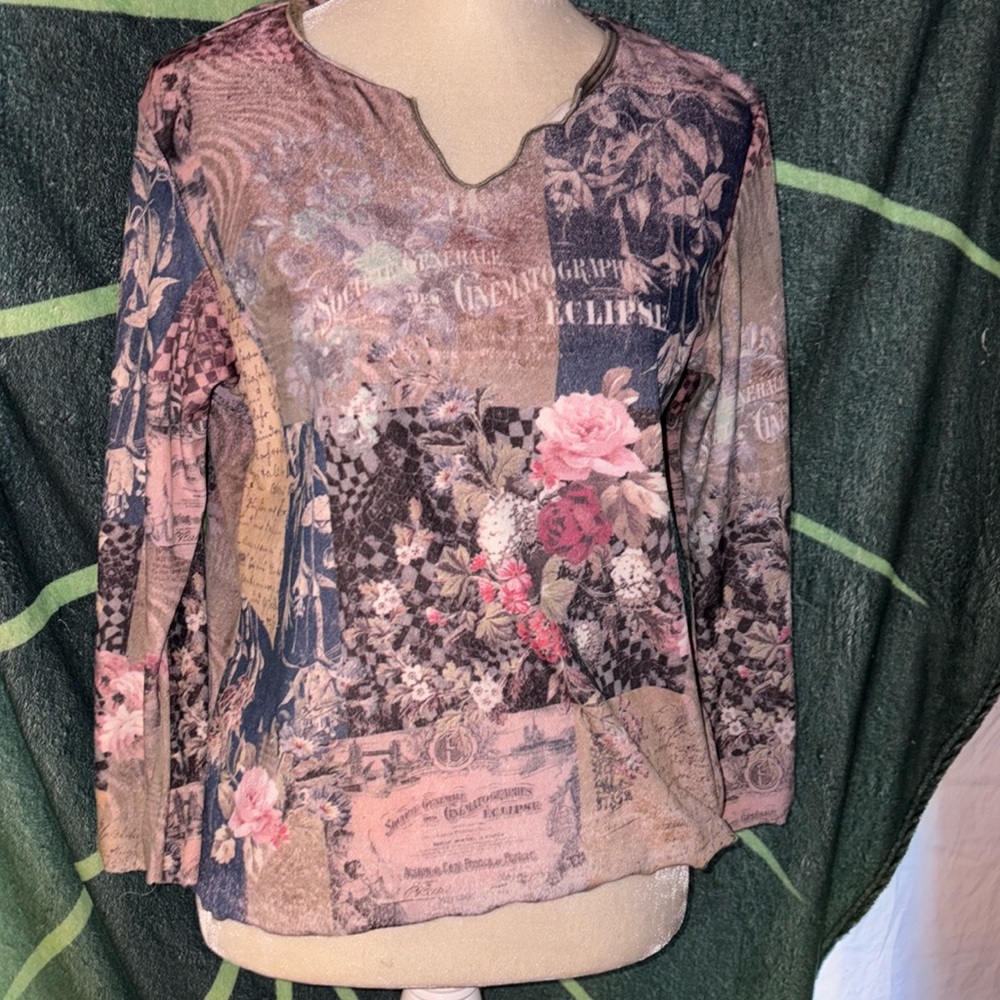 One world velvet shirt